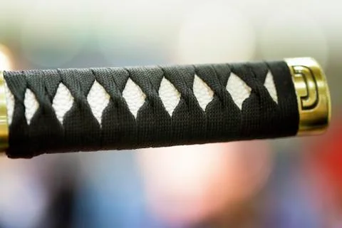 Handle katana Stock Photos