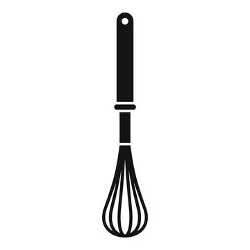 Handle mixer icon, simple style Illustration