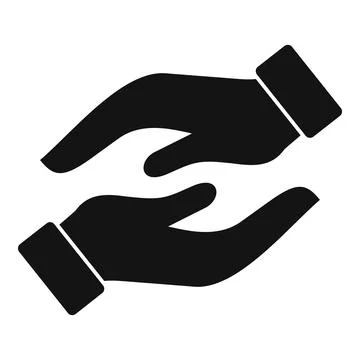 Handle team icon simple vector. Business trust Stock Illustration