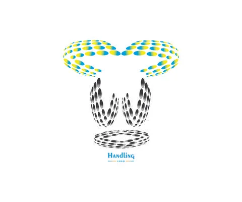 Handling Design Vector Logo Template Ilustración de archivo