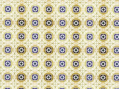 Handmade abstract textured seamless pattern illustration image Stock Illustration