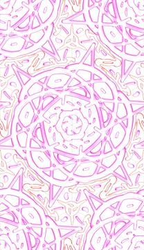 Handmade abstract textured seamless pattern illustration image Stock Illustration
