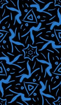 Handmade abstract textured seamless pattern illustration image 스톡 일러스트