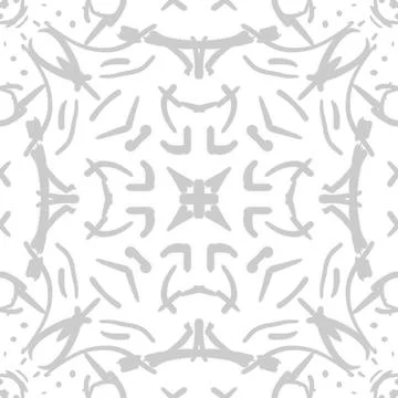 Handmade abstract textured seamless pattern illustration image Stock Illustration