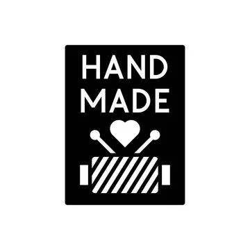 Handmade Badge with Tools Vector Illustration Stock Illustration
