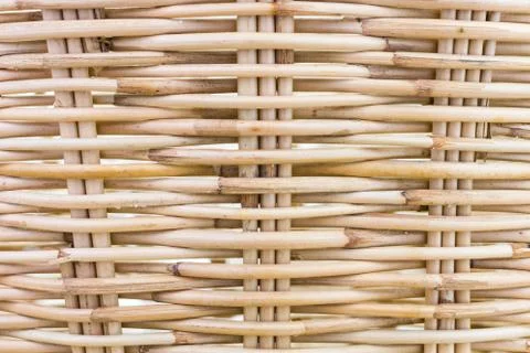 Handmade basket. background Stock Photos