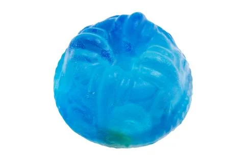 Handmade blue soap Stock Photos