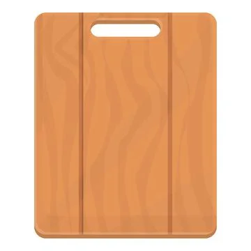 Handmade board icon cartoon vector. Cut product Stock Illustration