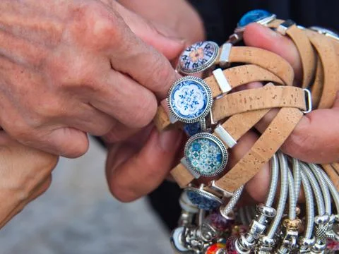 Handmade Bracelets 2 Stock Photos