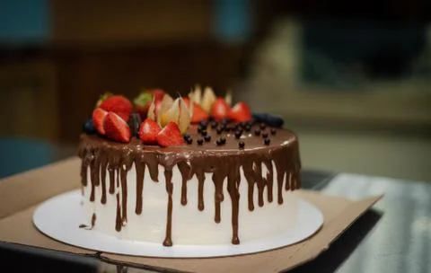 Handmade cake Stock Photos