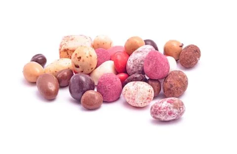 Handmade candy mix Stock Photos