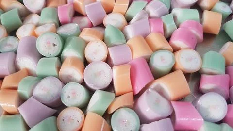 Handmade caramel Stock Photos