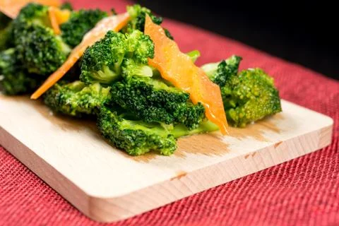 Handmade cauliflower vegetables on table Foto stock