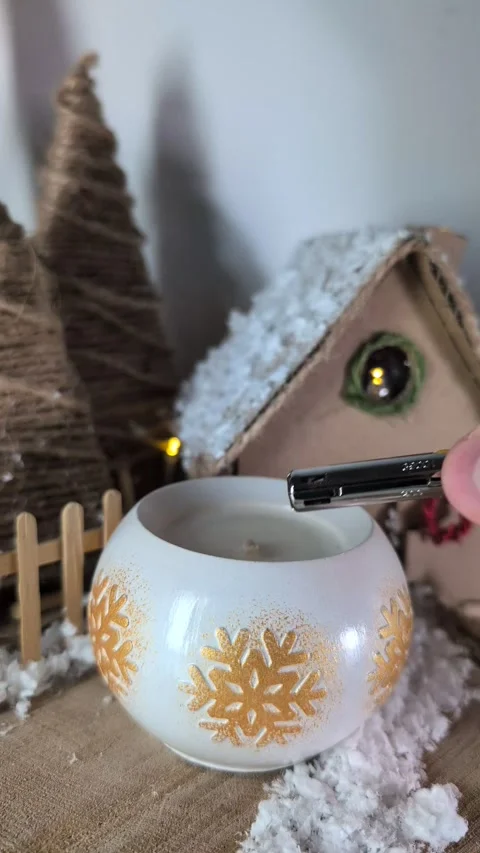 Handmade Christmas composition 스톡 동영상 301088604