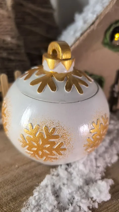 Handmade Christmas composition 스톡 동영상 301088606