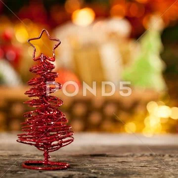 Handmade christmas decoration Stock Photos