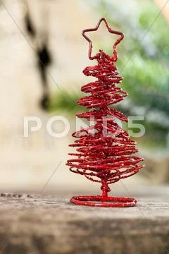 Handmade christmas decoration Stock Photos