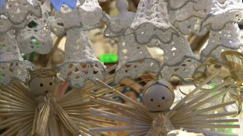 Handmade decoration Stock Footage 587004