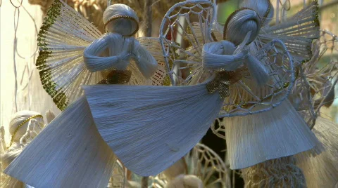 Handmade decoration Stock Footage 587195