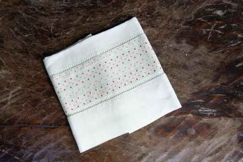 Handmade dish cloth Stock Photos