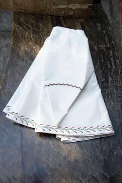 Handmade dish cloth Stock-Fotos