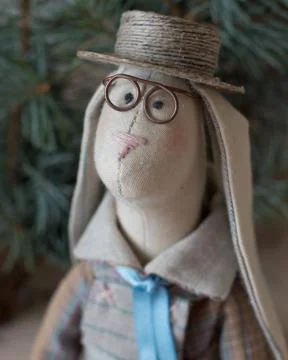 Handmade dolls Stock Photos