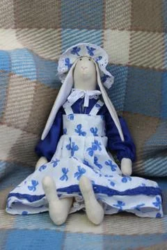 Handmade dolls Stock Photos