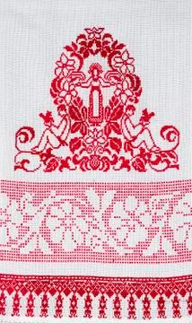 Handmade embroidery Stock Photos