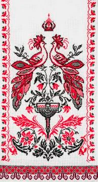 Handmade embroidery Stock Photos