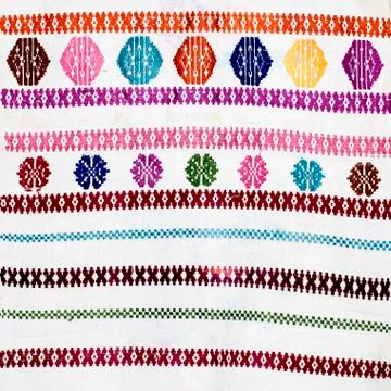 Handmade embroidery Stock Photos