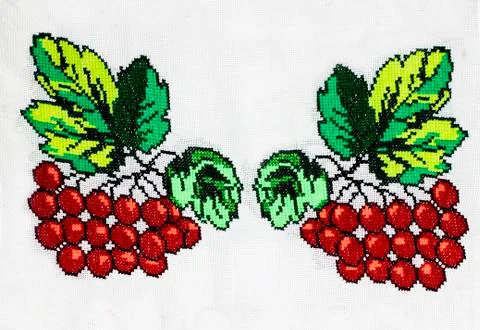 Handmade embroidery Stock Photos