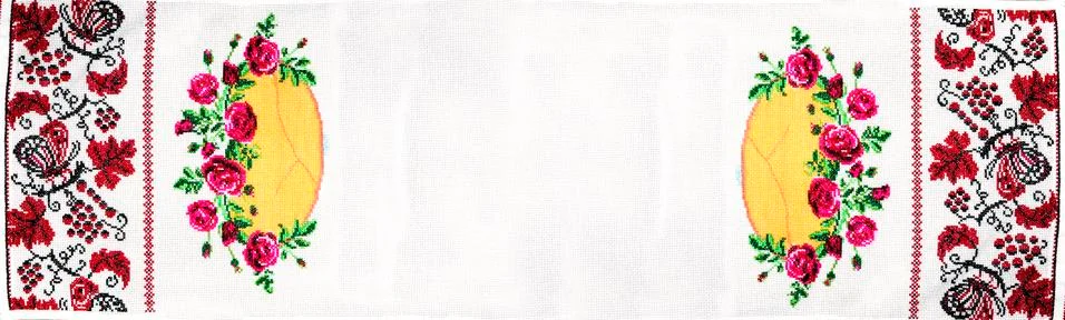 Handmade embroidery Stock Photos