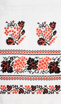 Handmade embroidery Stock Photos