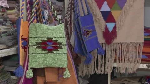 Handmade Fabric and Stitching Stock Footage 270247661