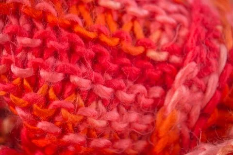 Handmade fabric - macro Stock Photos