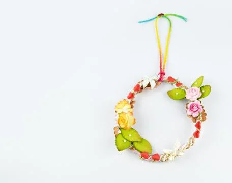 Handmade flower bunch 스톡 사진