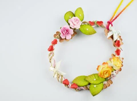 Handmade flower bunch 스톡 사진