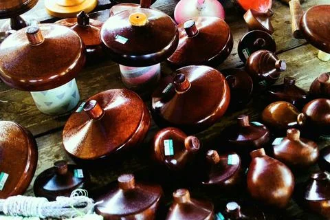 Handmade Gasing Fotos de archivo