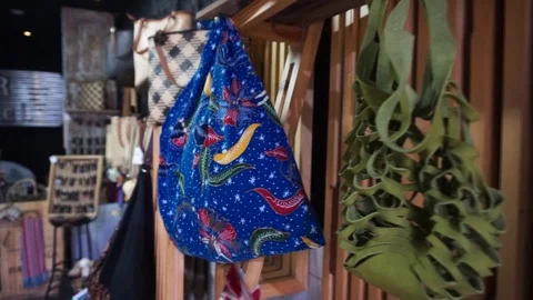 Handmade handbag Stock Footage 102592342