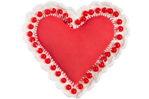 Handmade heart Stock Photos