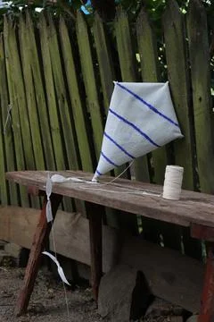A handmade kite Stock Photos
