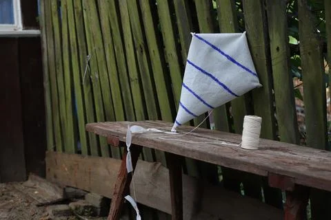 A handmade kite Stock Photos