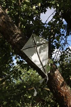 A handmade kite Stock Photos