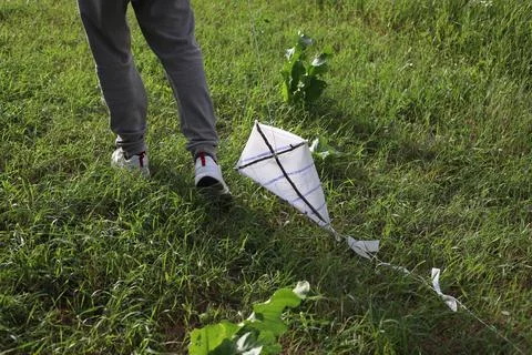 A handmade kite Stock-Fotos