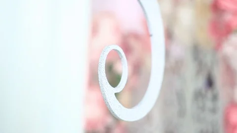 Handmade large flowers Stock Footage 99244297