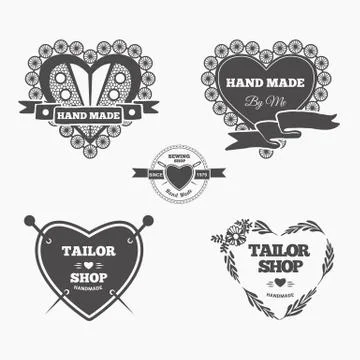 Handmade logo Stock Illustration