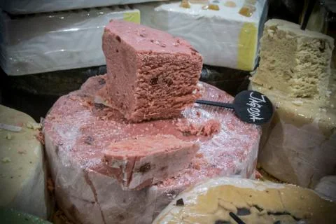 Handmade Marzipan Stock Photos