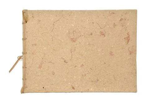 Handmade notebook cover Stock Photos