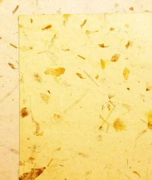 HANDMADE PAPER Foto stock