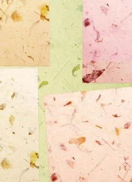 HANDMADE PAPER Stock Photos